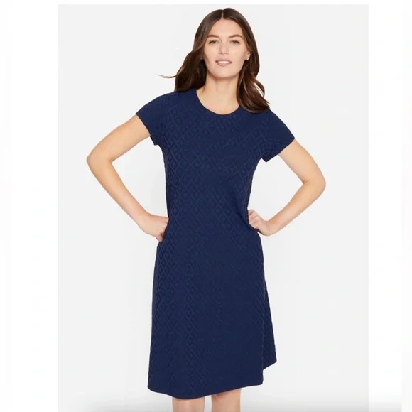 J Mclaughlin Swing Dress Mini Wave Bubble
Jacquard - Picture 2 of 8